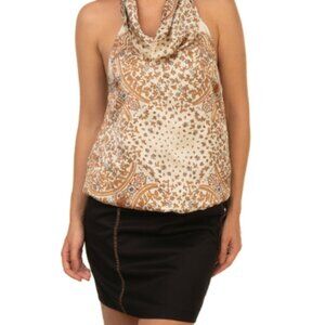 NWT LIU JO Silk Blouson Dress